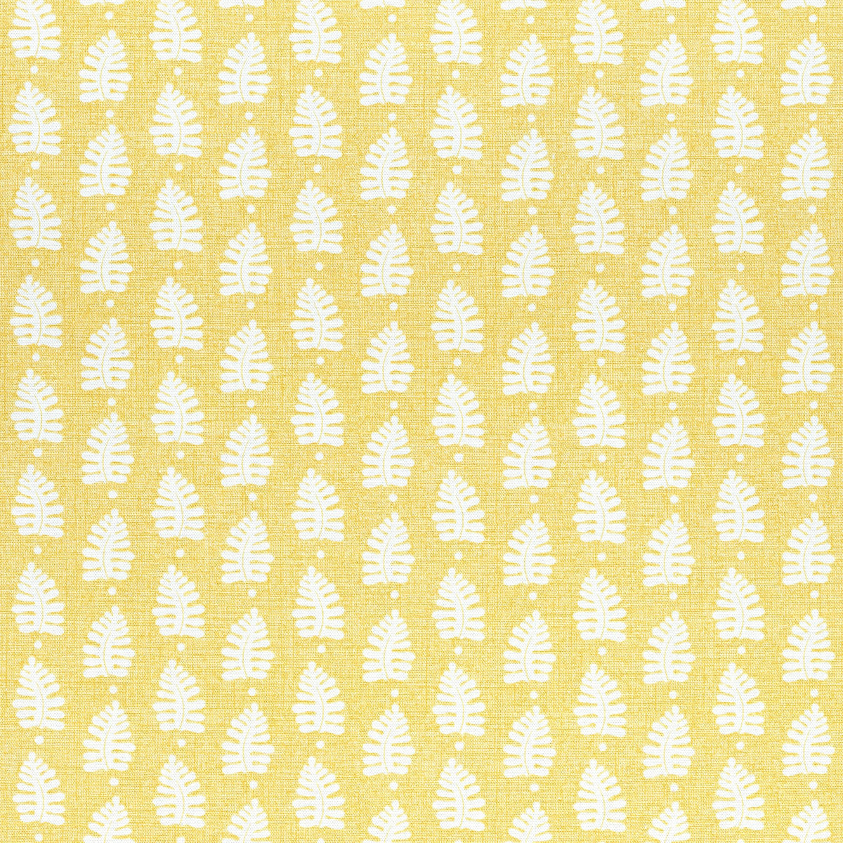 Thibaut Ferndale Yellow Fabric