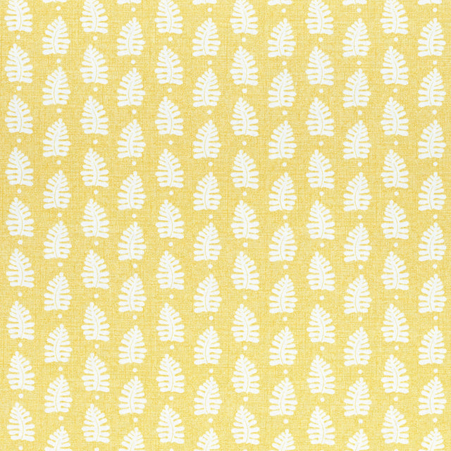Thibaut Ferndale Yellow Fabric
