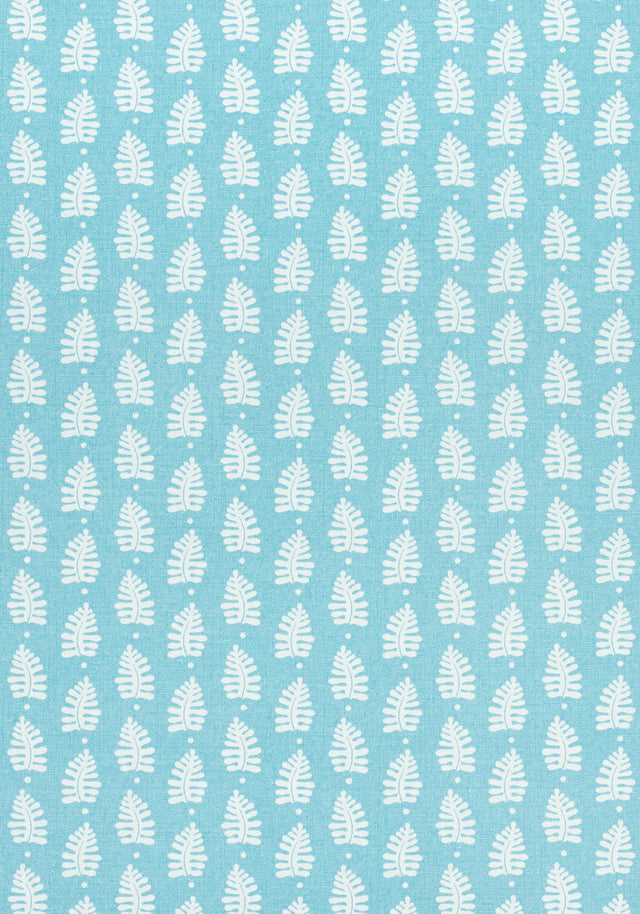 Thibaut FERNDALE Turquoise Fabric