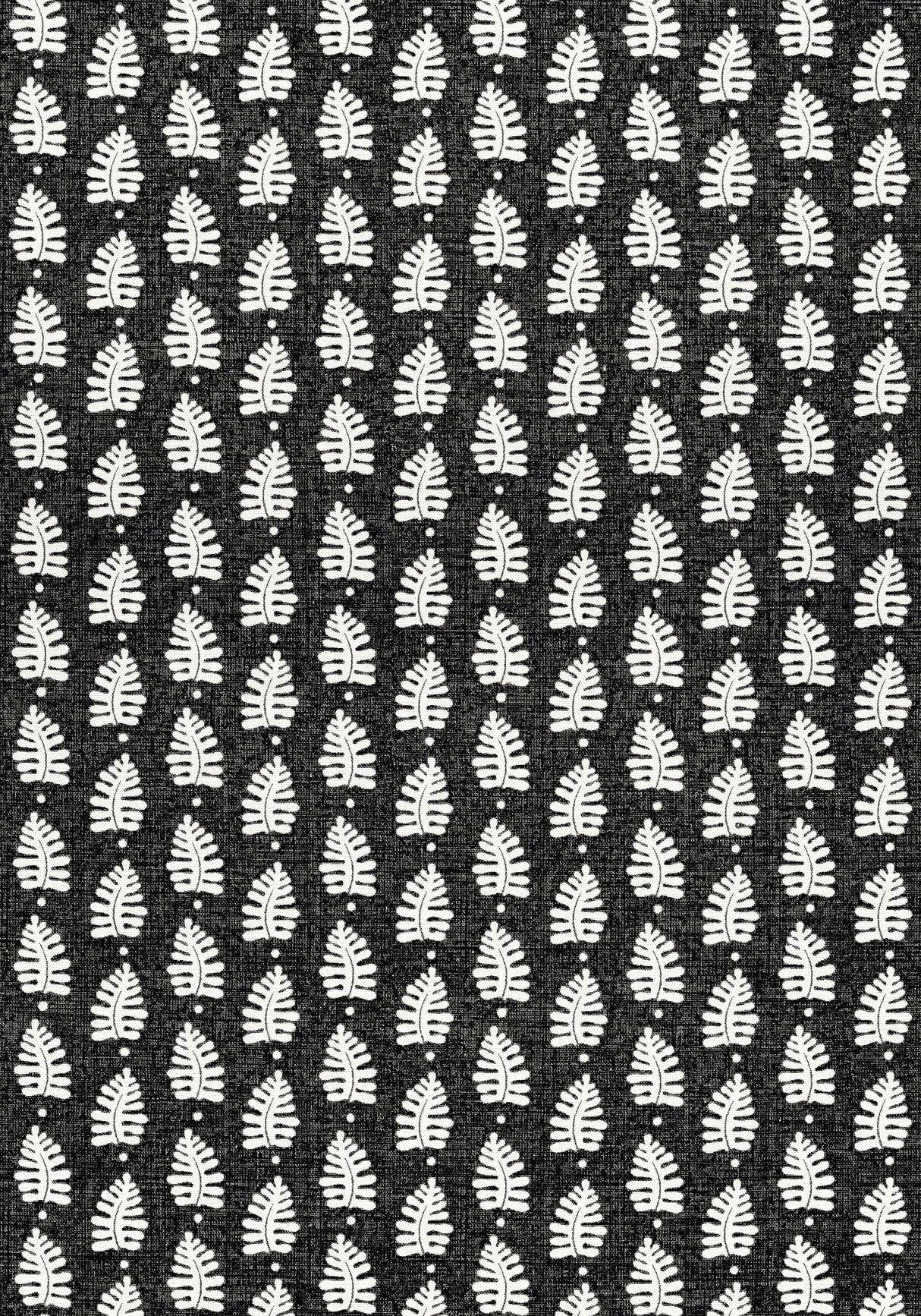 Thibaut FERNDALE Black Fabric