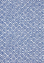Thibaut INDIAN DIAMOND Blue Fabric