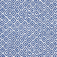 Thibaut Indian Diamond Blue Fabric