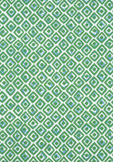 Thibaut INDIAN DIAMOND Green Fabric