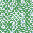 Thibaut Indian Diamond Green Fabric