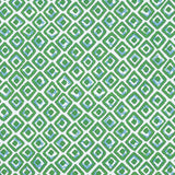 Thibaut Indian Diamond Green Fabric