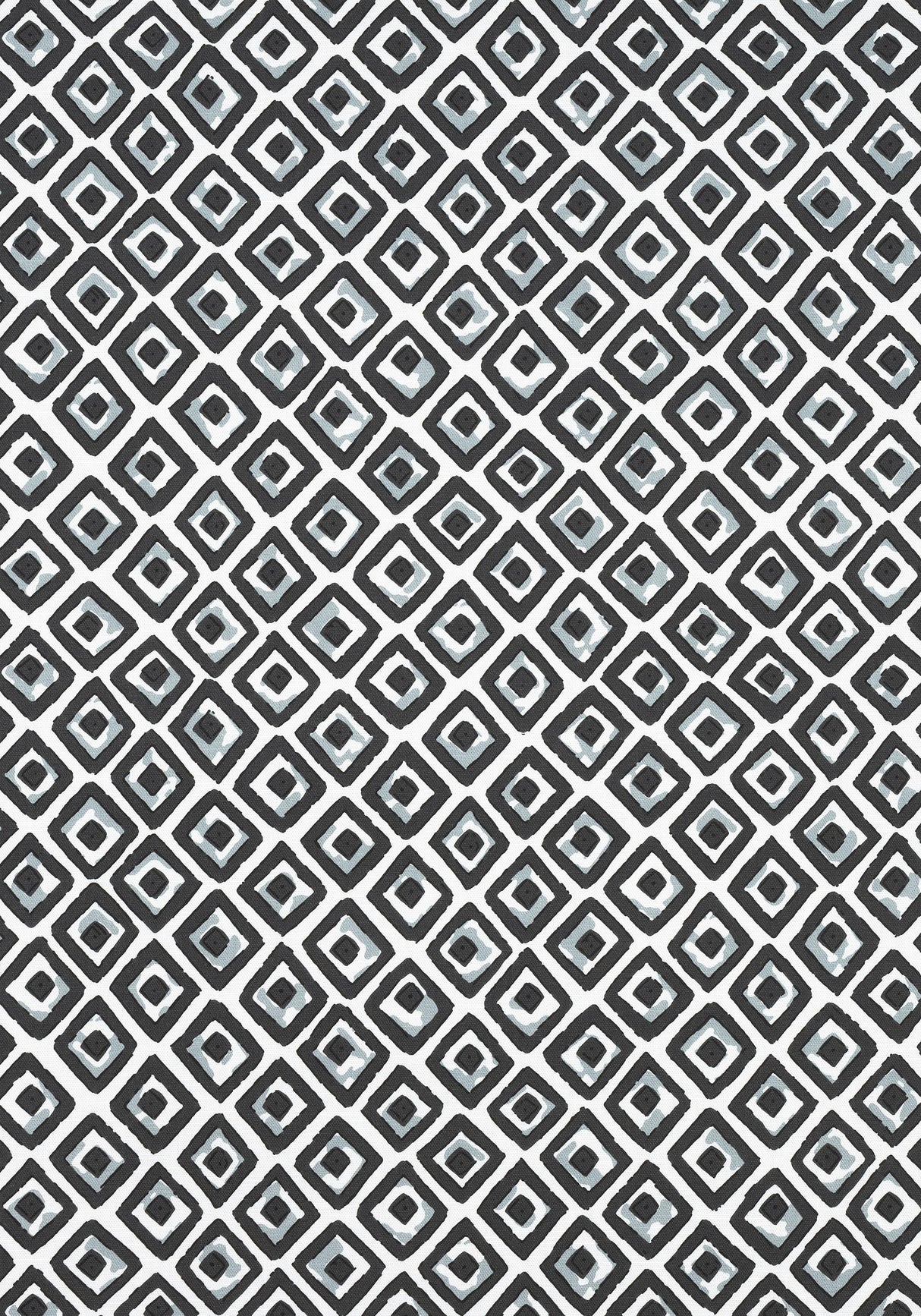 Thibaut INDIAN DIAMOND Black Fabric