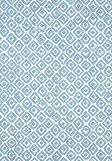 Thibaut INDIAN DIAMOND Spa Blue Fabric