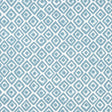 Thibaut Indian Diamond Spa Blue Fabric