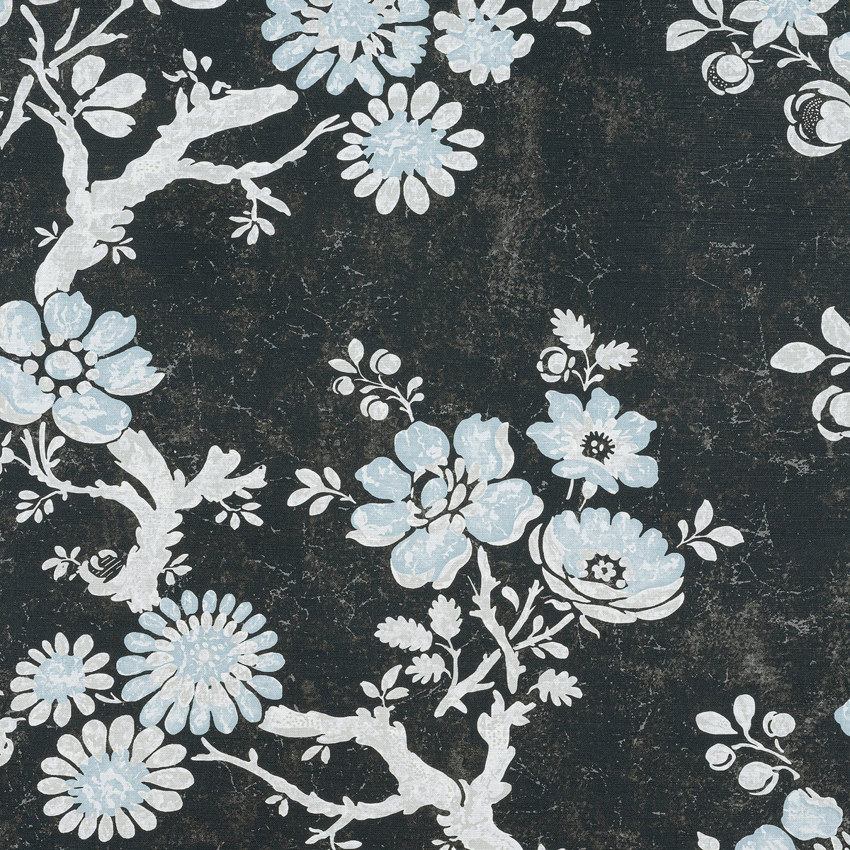 Thibaut Claudette Charcoal Fabric