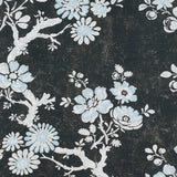 Thibaut Claudette Charcoal Fabric