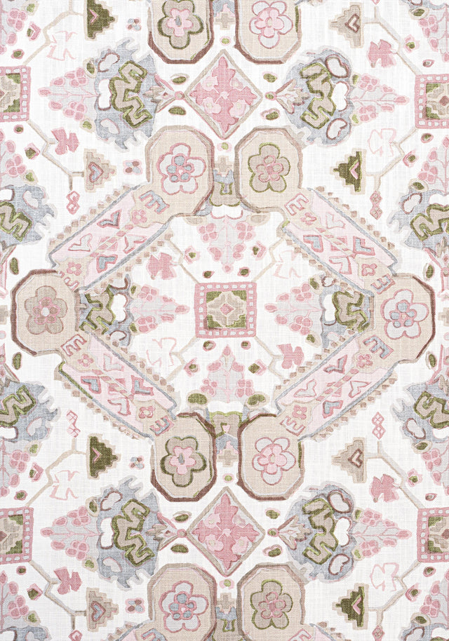 Thibaut PERSIAN CARPET Blush Fabric