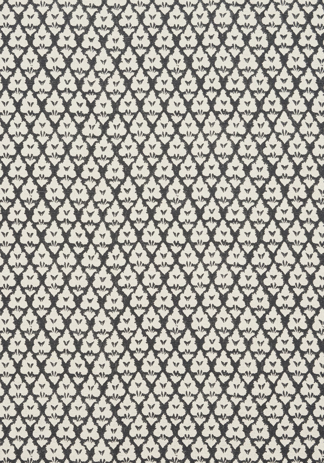 Thibaut ARBORETA Charcoal Fabric