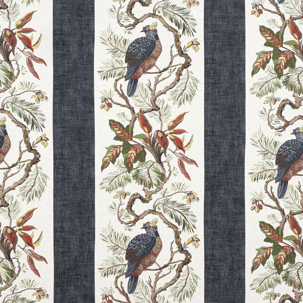 Thibaut Williamson Black Fabric
