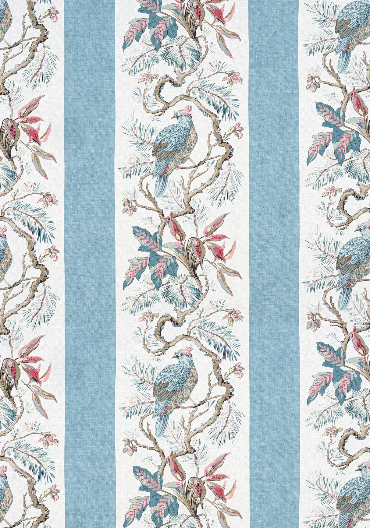 Thibaut WILLIAMSON Spa Blue Fabric