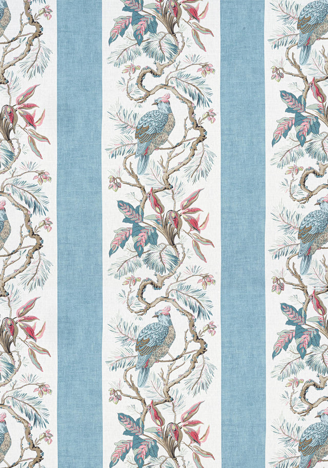 Thibaut WILLIAMSON Spa Blue Fabric