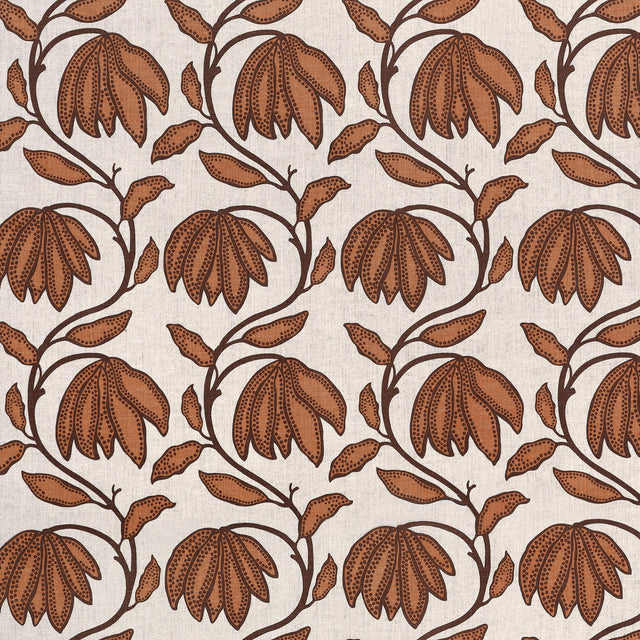 Thibaut DESERT FLOWER Ochre Fabric