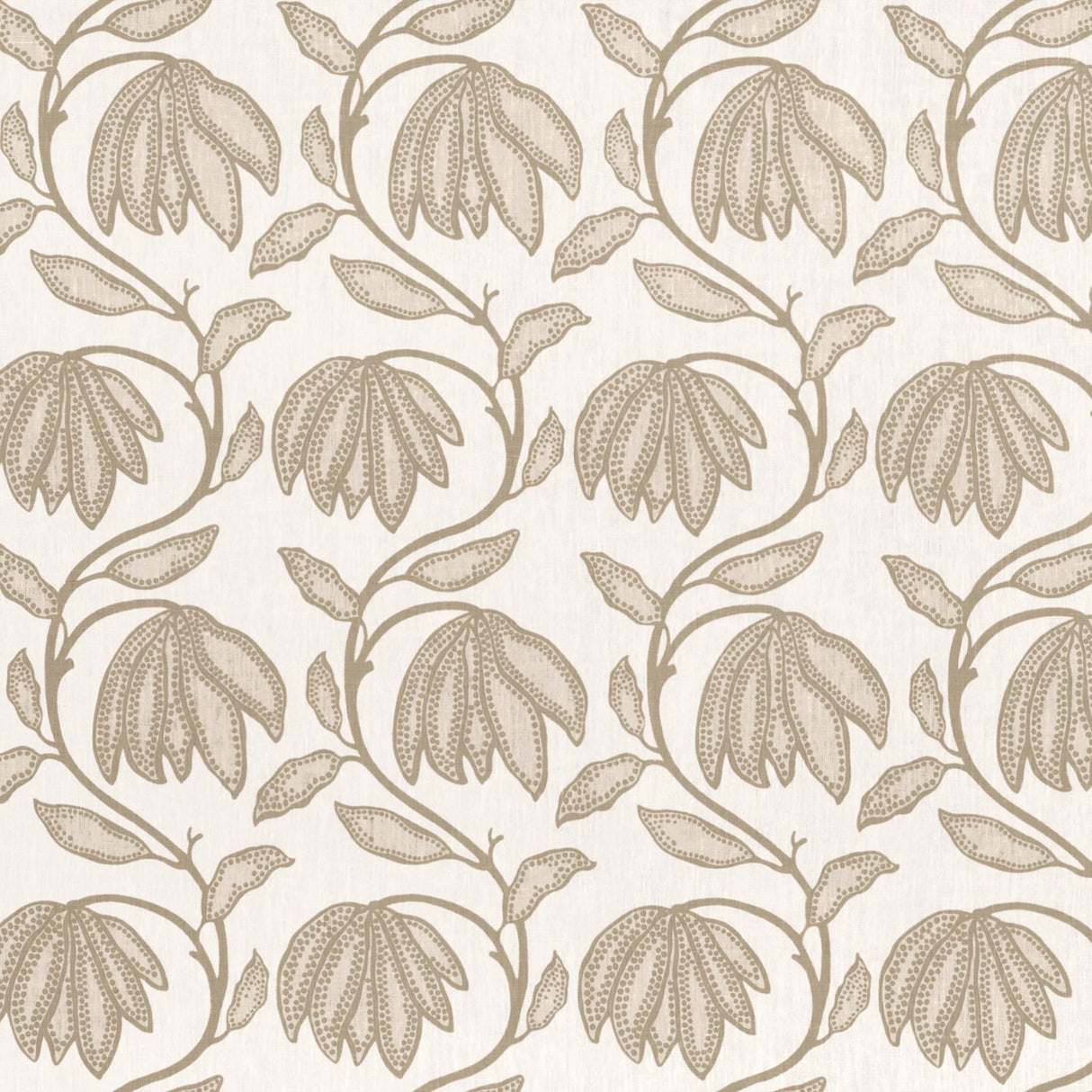 Thibaut DESERT FLOWER Birch Fabric