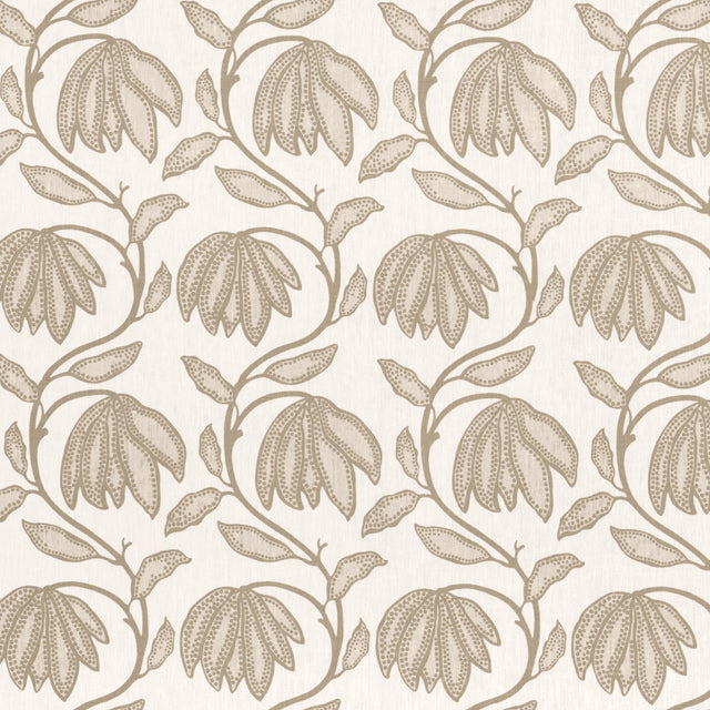 Thibaut Desert Flower Birch Fabric