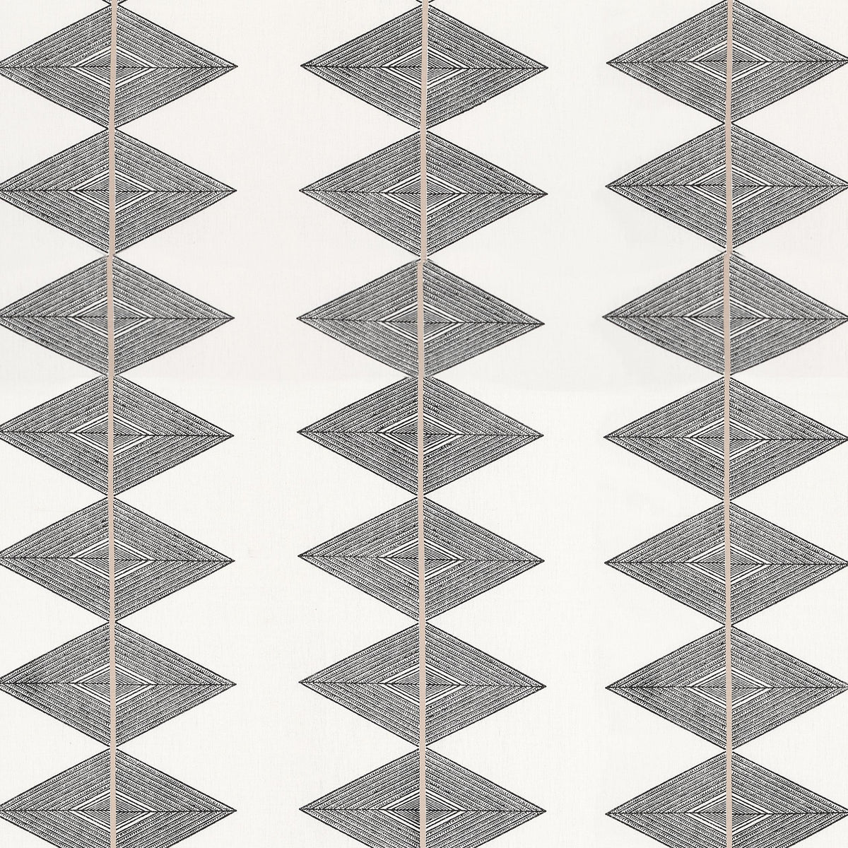 Thibaut Reflection Basalt Black Fabric