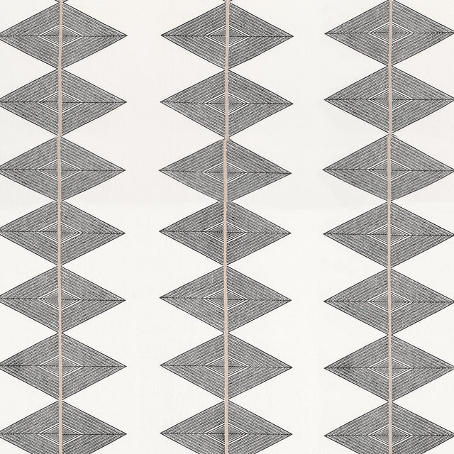 Thibaut Reflection Basalt Black Fabric