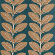 Thibaut Lacinato Ochre And Mineral Fabric