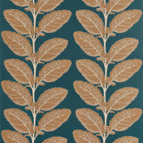 Thibaut Lacinato Ochre And Mineral Fabric