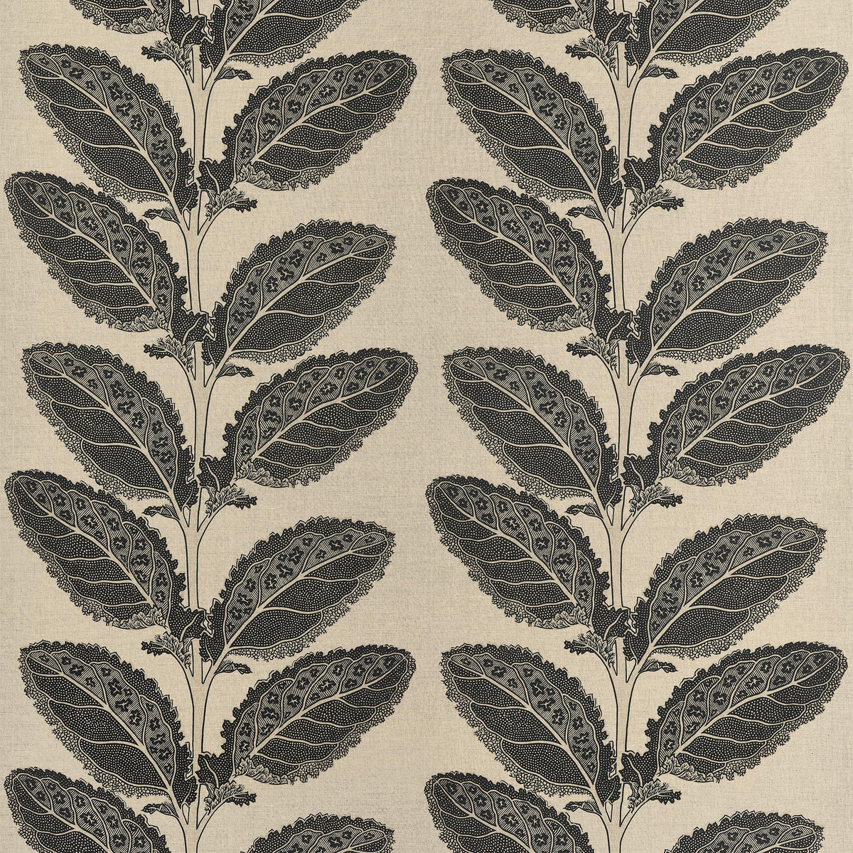 Thibaut Lacinato Basalt Black Fabric