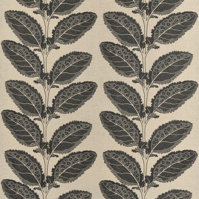 Thibaut Lacinato Basalt Black Fabric