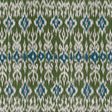 Thibaut ATLAS IKAT Wild Sage Fabric