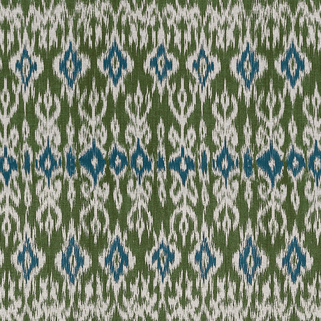 Thibaut ATLAS IKAT Wild Sage Fabric