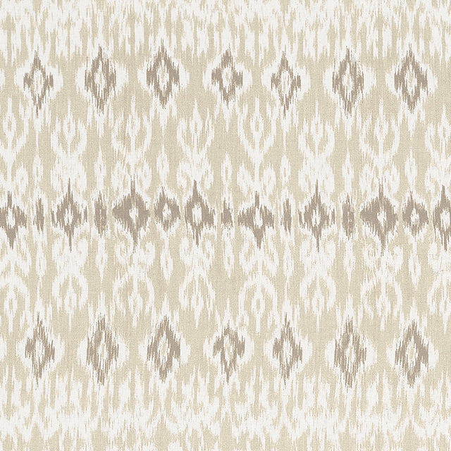 Thibaut Atlas Ikat Birch Fabric