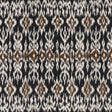 Thibaut ATLAS IKAT Basalt Black Fabric