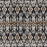 Thibaut ATLAS IKAT Basalt Black Fabric