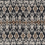 Thibaut ATLAS IKAT Basalt Black Fabric