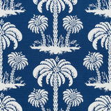Thibaut Palm Island Navy Fabric