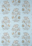 Thibaut LILY FLOWER Spa Blue Fabric