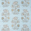 Thibaut Lily Flower Spa Blue Fabric