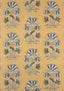 Thibaut LILY FLOWER Harvest Gold Fabric