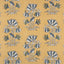 Thibaut Lily Flower Harvest Gold Fabric