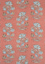 Thibaut LILY FLOWER Coral Fabric