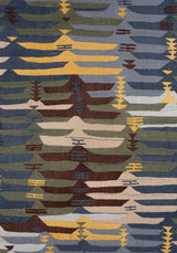 Thibaut RIO GRANDE Bluestone and Moss Fabric