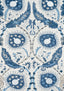 Thibaut LEWIS Blue and Beige Fabric