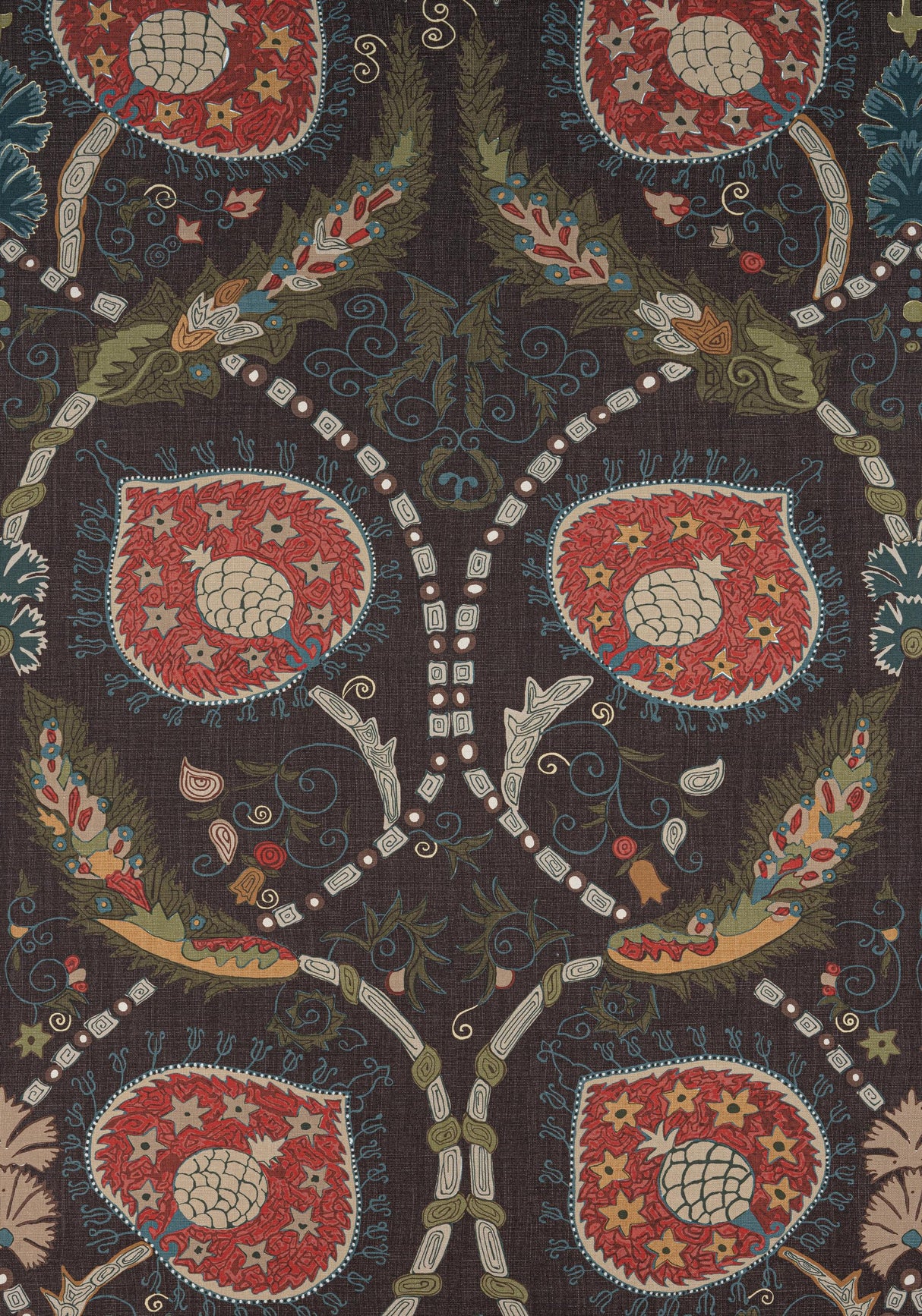 Thibaut LEWIS Brown Fabric