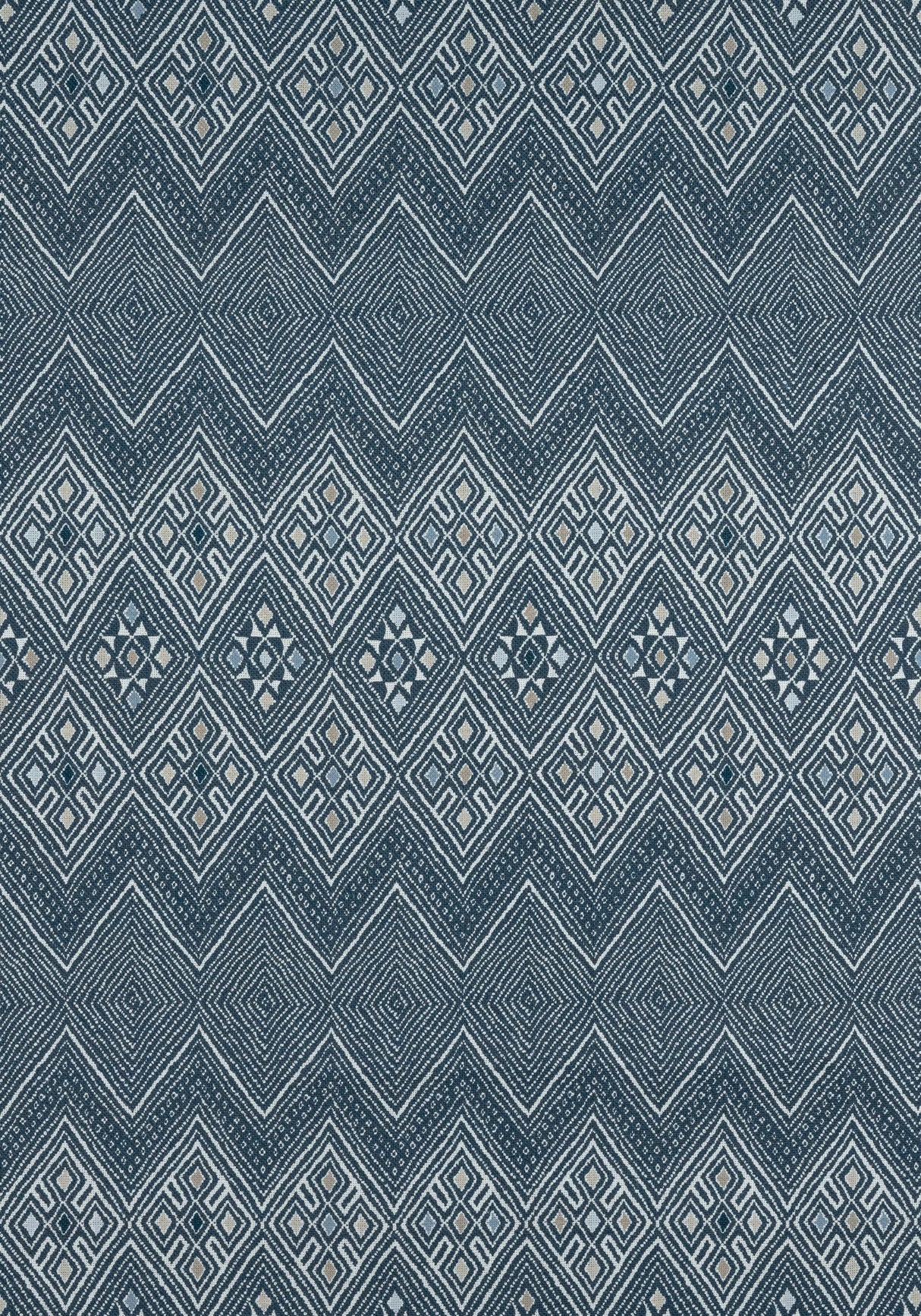 Thibaut HIGH PLAINS Navy and White Fabric