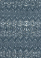 Thibaut HIGH PLAINS Navy and White Fabric