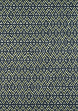 Thibaut TIBURON Green and Bluestone Fabric