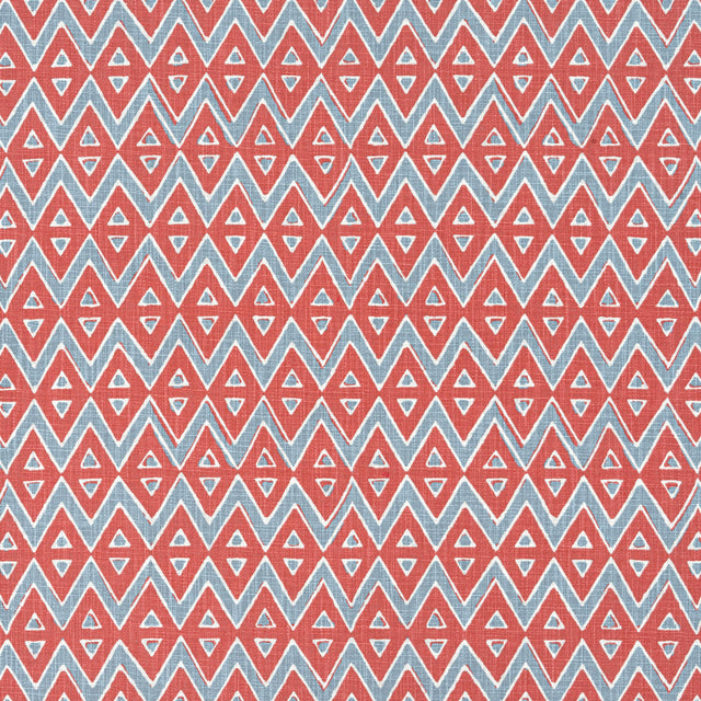 Thibaut Tiburon Coral Fabric