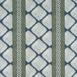 Thibaut Austin Bluestone And Green Fabric
