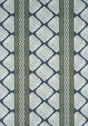 Thibaut AUSTIN Bluestone and Green Fabric