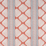 Thibaut Austin Coral And Spa Blue Fabric